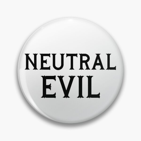 Item preview, Neutral Evil! designed and sold by DoodleDashCollective.