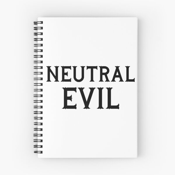 Item preview, ¡Maldad neutral! designed and sold by DoodleDashCollective.