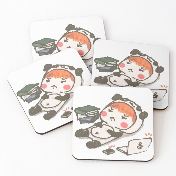 Item preview, Little Panda in Hungry Mood ❤ designed and sold by Cattee-Design.