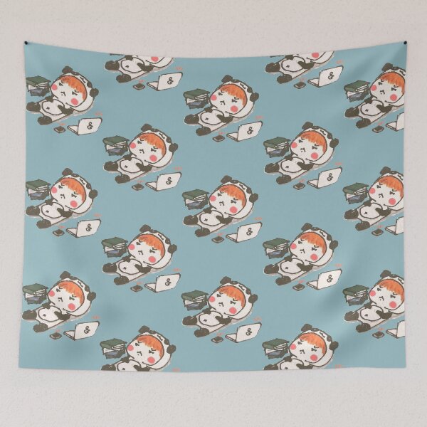Item preview, Little Panda in Hungry Mood ❤ designed and sold by Cattee-Design.