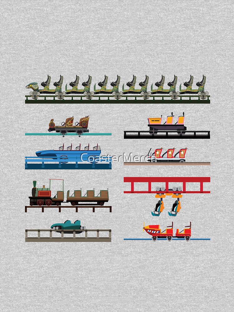 Walibi Belgium Coaster Cars Design by CoasterMerch