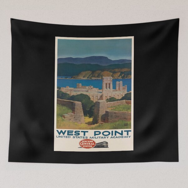 Item preview, retro classic West Point poster designed and sold by CorasPosters.