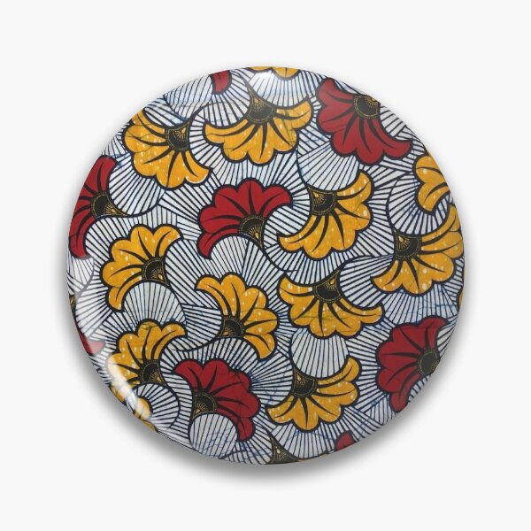 Item preview, African style flower pattern designed and sold by AD-Shop.