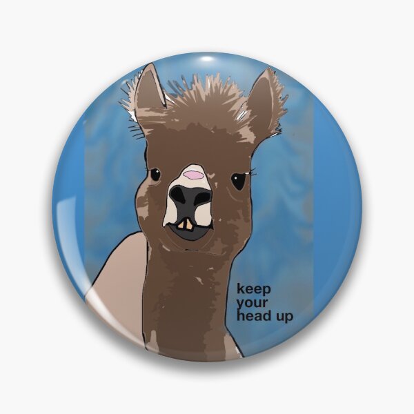Item preview, Llama, Keep Your Head Up designed and sold by Shannon Easter.