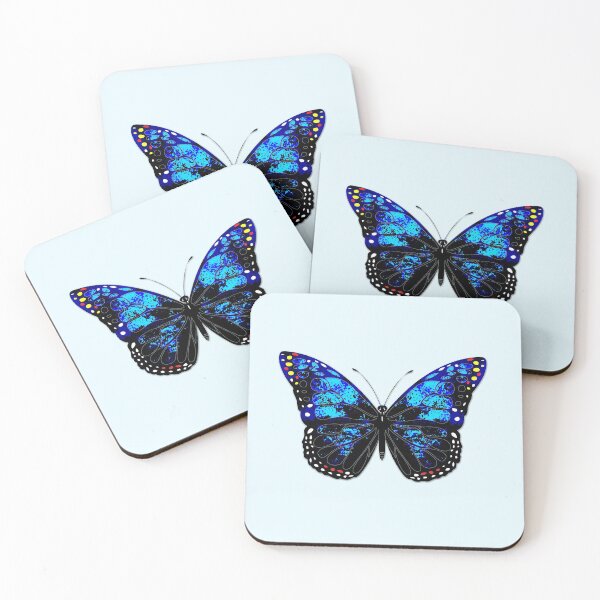 Item preview, Blue butterfly II designed and sold by Gaspar Avila.
