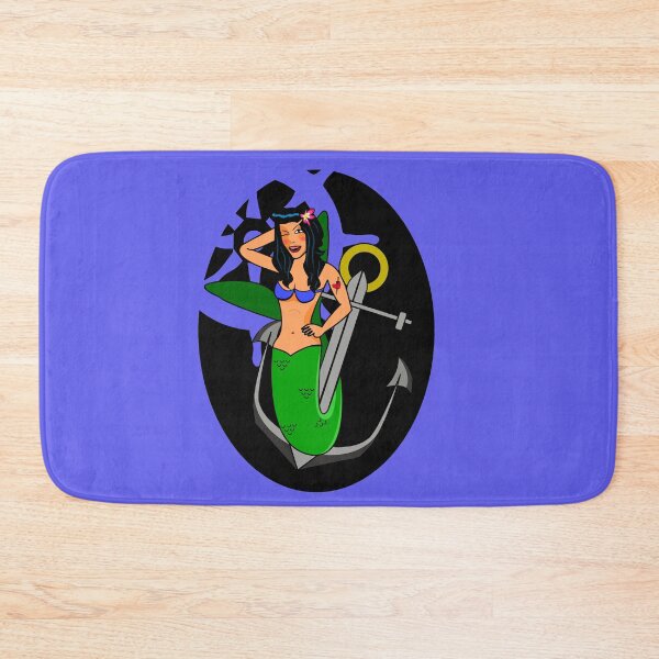 Item preview, Daisy Jones - Mermaid Pin-Up designed and sold by BrazenSwagger.