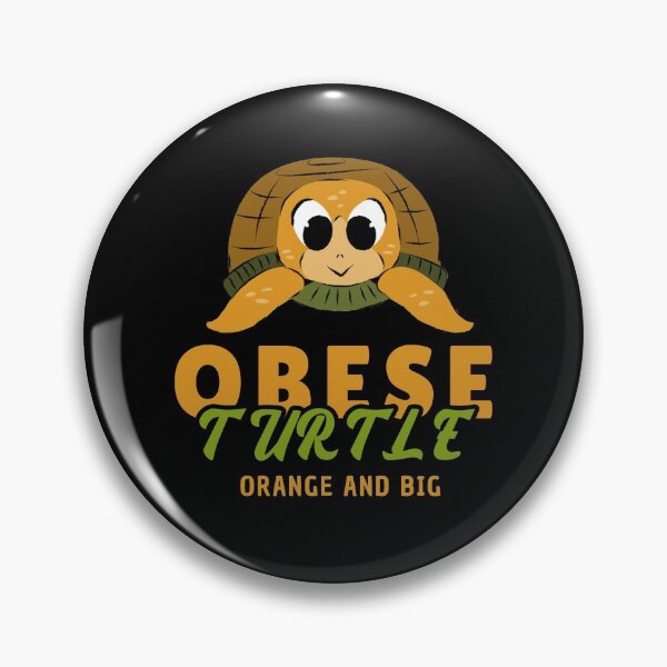 Item preview, Obese Turtle Tortoise Orange designed and sold by jacks-tees.
