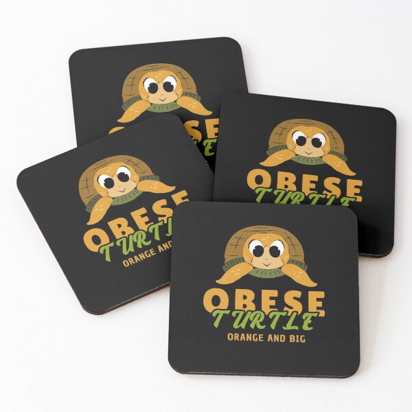 Item preview, Obese Turtle Tortoise Orange designed and sold by jacks-tees.