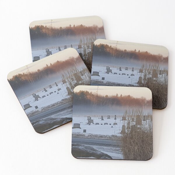 Item preview, Foggy Morning - Grassflat Lanse Lutheran Cemetery designed and sold by Grassflat.