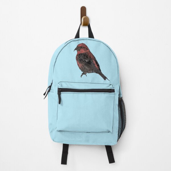 Item preview, White Winged Crossbill Black Alternate Print  designed and sold by designsasstultd.