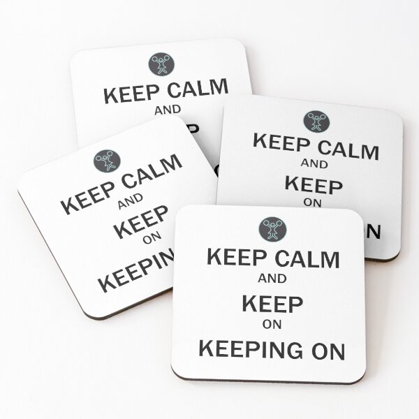 Item preview, Keep Calm and Keep on Keeping On designed and sold by DanLopesMerch.