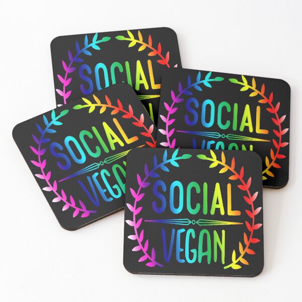Item preview, Veganuary - Social Vegan designed and sold by PupnkittyMania ⭐⭐⭐⭐⭐.
