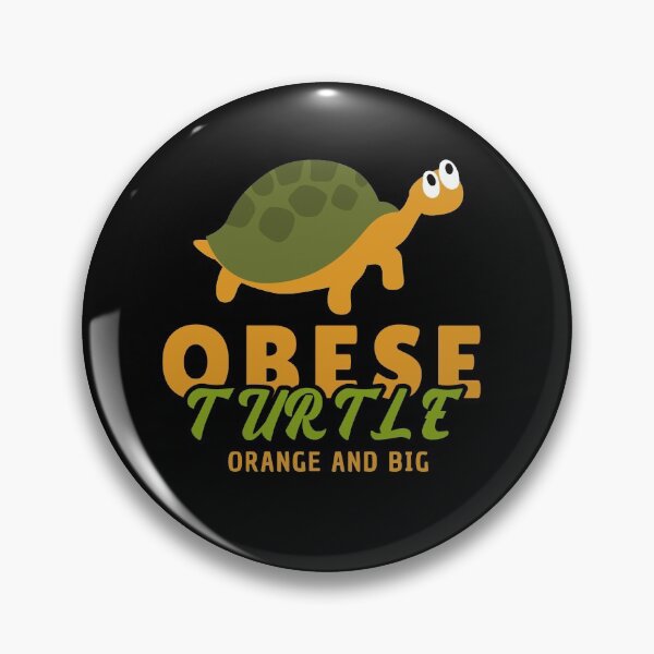 Item preview, Obese Turtle Tortoise Orange designed and sold by jacks-tees.