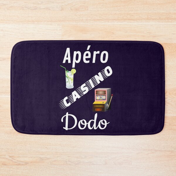 Item preview, apero casino dodo humor gift for navy blue background funny humor designed and sold by sex-sansbol.