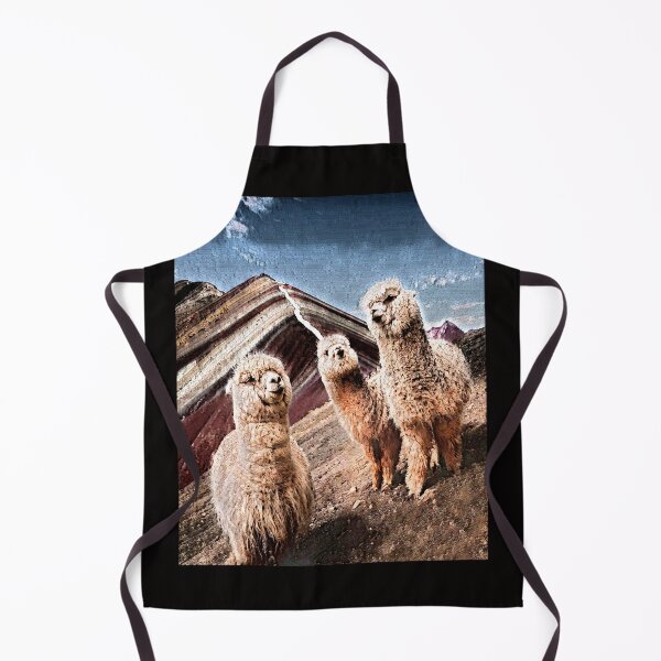 Item preview, Alpacas on Rainbow Mountain, Peru designed and sold by MarcoSc11.