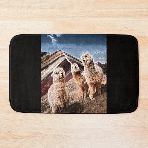 Item preview, Alpacas on Rainbow Mountain, Peru designed and sold by MarcoSc11.