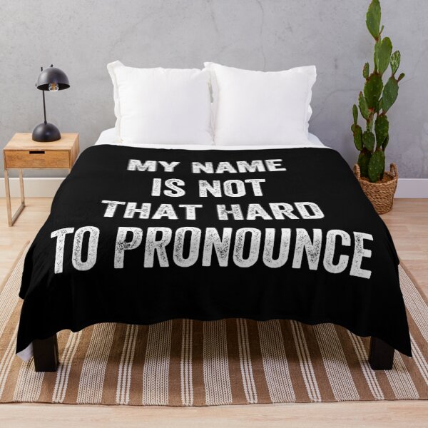 Item preview, My Name is Not That Hard to Pronounce designed and sold by MoMasry.