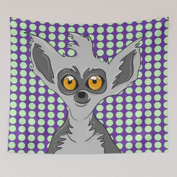 Item preview, Lucky Lucy the Lemur designed and sold by Slydell1.