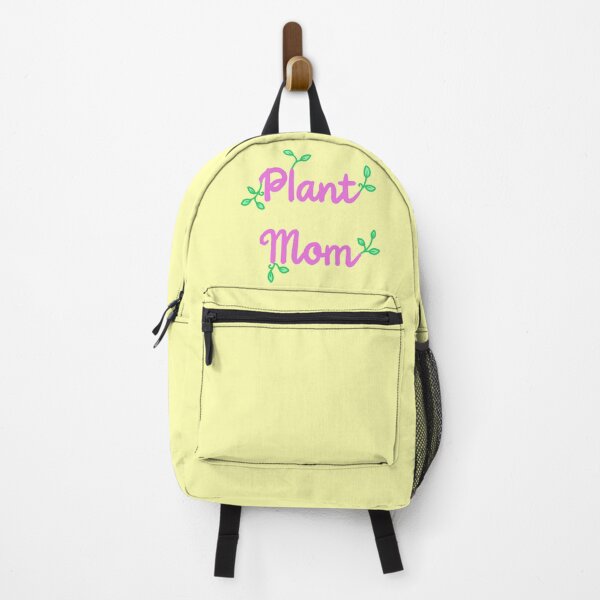 Artikelvorschau, Plant Mom in Rosa auf Pastellgelb entworfen und verkauft von Whoopsidoodle.