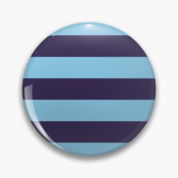 Item preview, Medium NAVY and BABY BLUE Horizontal STRIPES designed and sold by RachelMacht.