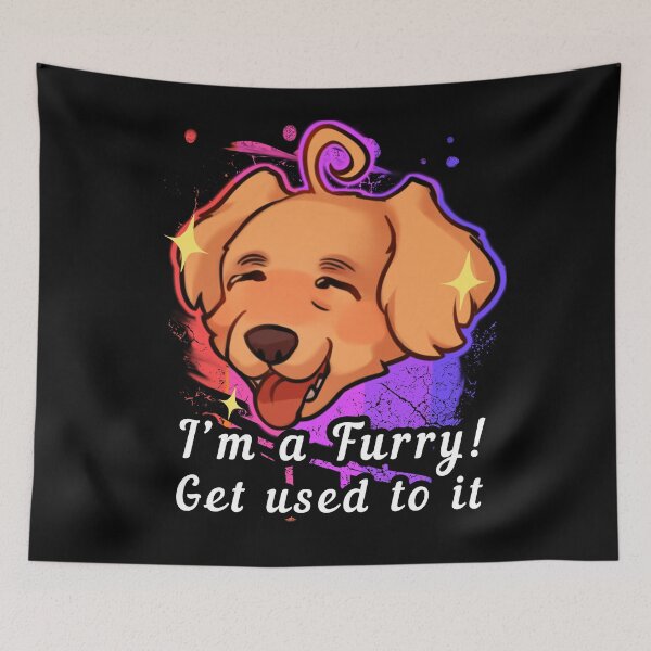 Item preview, I'm a Furry! Get Used To it designed and sold by VHusky.