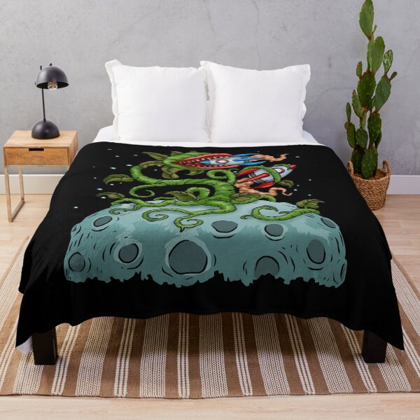 Item preview, Venus Fly Trap Shirt Kids Moon Spaceship Carnivorous Plants designed and sold by DSWShirts.