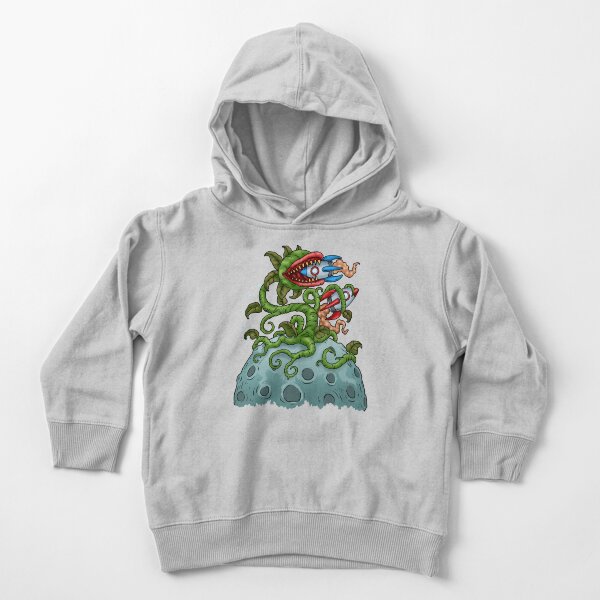Venus Fly Trap Shirt Kids Moon Spaceship Carnivorous Plants Toddler Pullover Hoodie