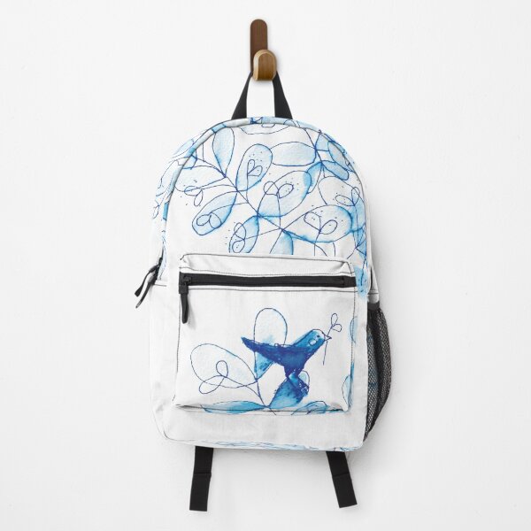 Item preview, Bleu bird in the bush designed and sold by Ellen Jansen.