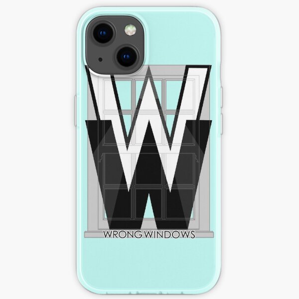 Wrong Windows Double-W Logo Variant #2 (Double-Hung Sash) iPhone Soft Case