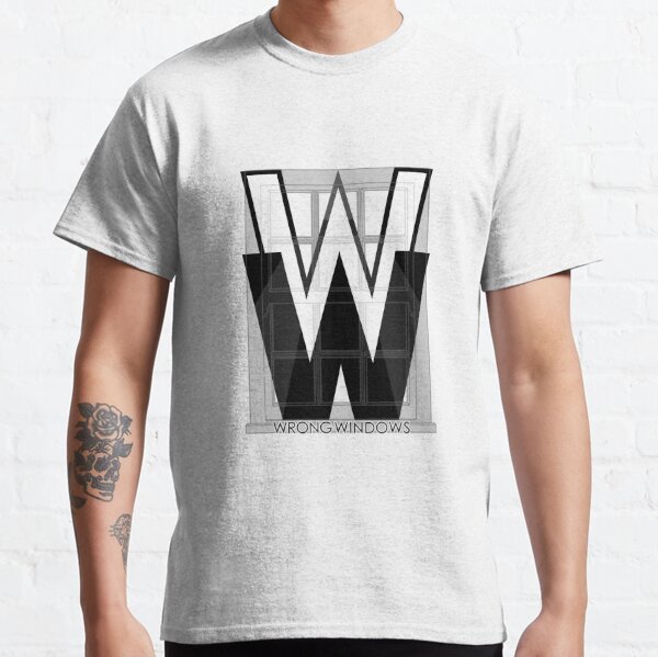 Wrong Windows Double-W Logo Variant #2 (Double-Hung Sash) Classic T-Shirt