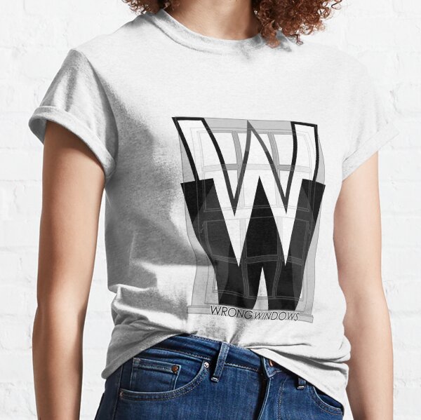 Wrong Windows Double-W Logo Variant #2 (Double-Hung Sash) Classic T-Shirt