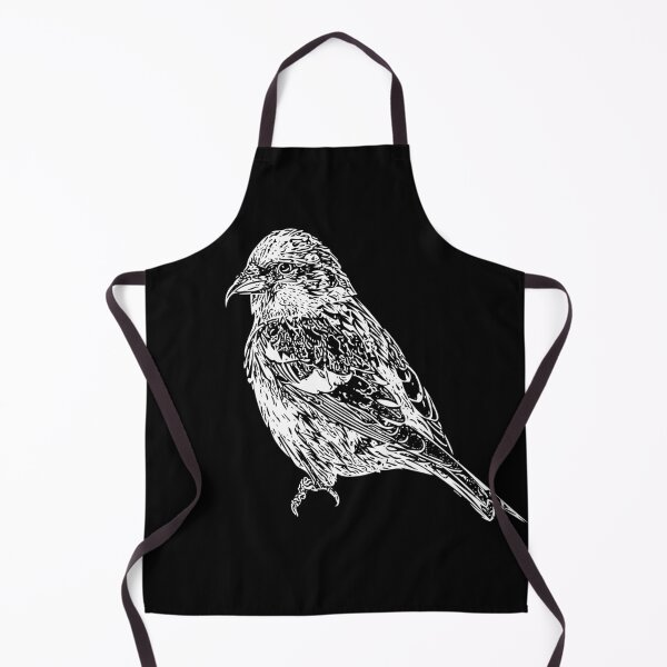 Item preview, White Winged Crossbill White Print designed and sold by designsasstultd.