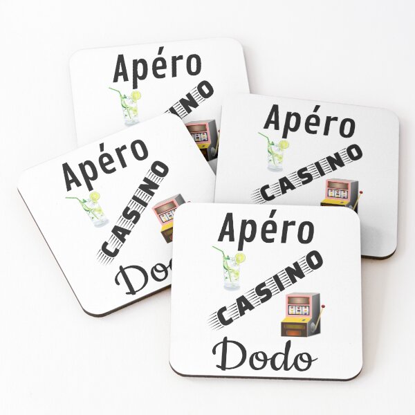 Item preview, apero casino dodo humor gift for white background funny humor designed and sold by sex-sansbol.