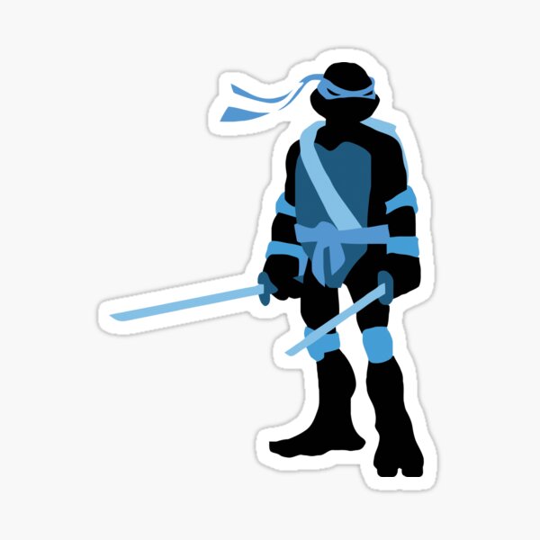 TMNT SILHOUETTES - Classic Leonardo Sticker