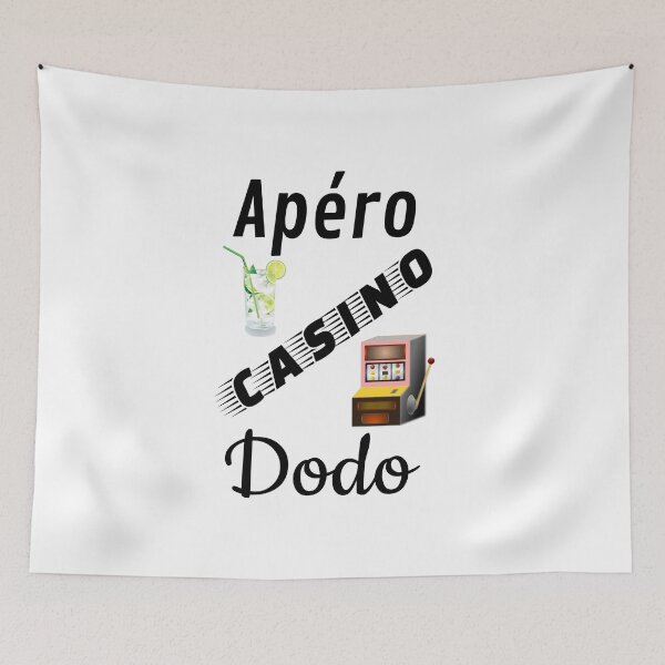 Item preview, apero casino dodo humor gift for white background funny humor designed and sold by sex-sansbol.