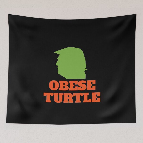 Item preview, Obese Turtle Trump Face Tortoise designed and sold by jacks-tees.