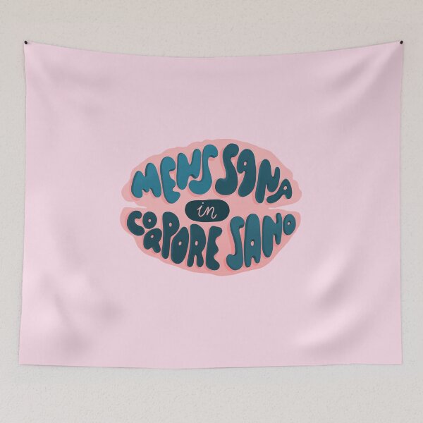 Item preview, Mens sana in corpore sano designed and sold by whatafabday.