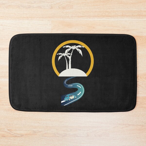 Item preview, Sunset ride with palm trees designed and sold by Lorify.