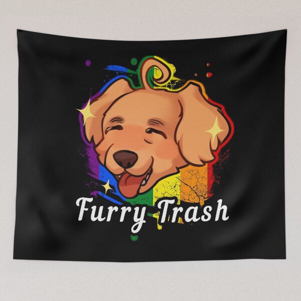Item preview, Furry Trash designed and sold by VHusky.