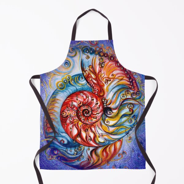 Item preview, Nautilus Shell - Blue designed and sold by Harsh Malik.