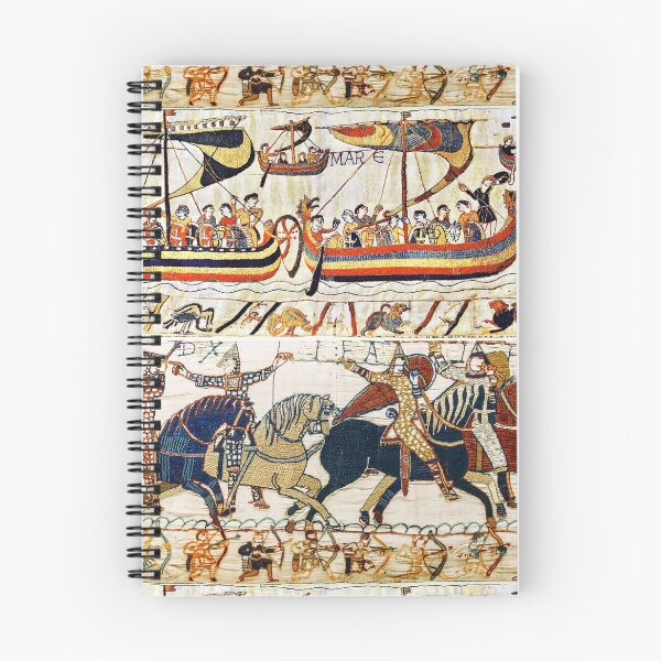 Item preview, THE BAYEUX TAPESTRY ,BATTLE OF HASTINGS ,NORMAN KNIGHTS HORSEBACK, ARCHERS AND VIKING SHIPS designed and sold by BulganLumini.
