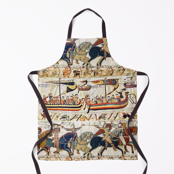 Item preview, THE BAYEUX TAPESTRY ,BATTLE OF HASTINGS ,NORMAN KNIGHTS HORSEBACK, ARCHERS AND VIKING SHIPS designed and sold by BulganLumini.