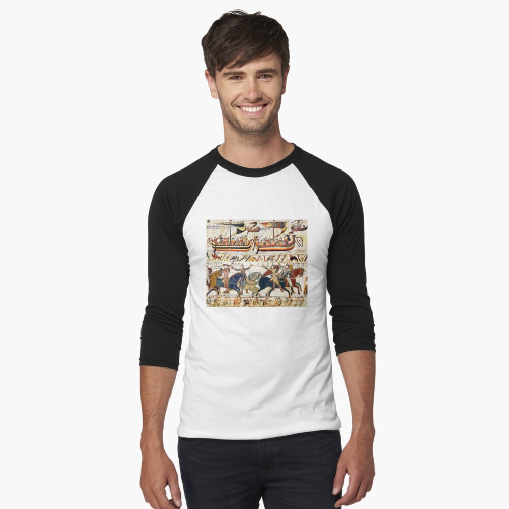Item preview, Baseball ¾ Sleeve T-Shirt designed and sold by BulganLumini.