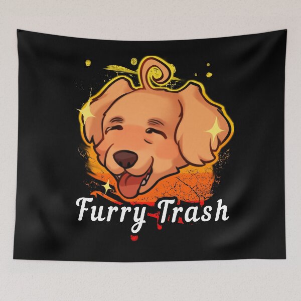Item preview, Furry Trash designed and sold by VHusky.