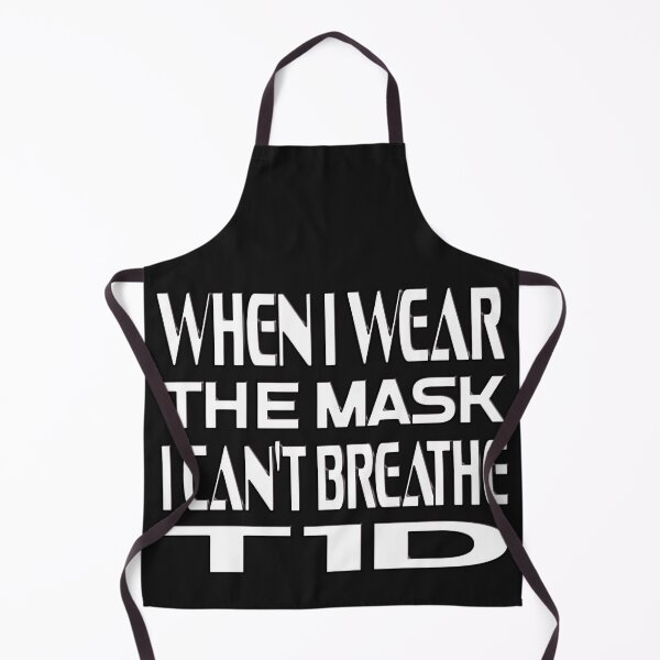 Item preview,  WHEN I WEAR THE MASK I CAN'T BREATHE T1D -  DIABETES CORONA - DIABETIC CHRISTMAS GIFT designed and sold by Ralek.