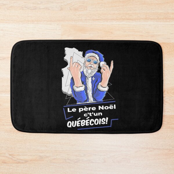 Item preview, Santa Claus is a Quebecois - Noel Francais - Quebec designed and sold by Sampik.