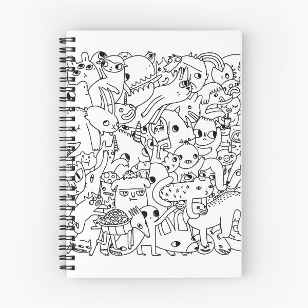 Item preview, Monster doodle designed and sold by rainydaydoodles.