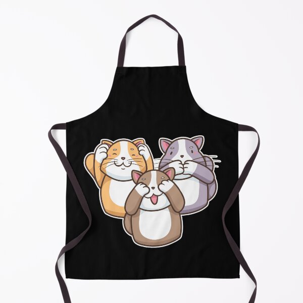 Item preview, The three wise cats - see nothing, hear nothing, say nothing designed and sold by Shirtey.