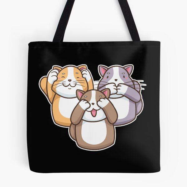 Item preview, The three wise cats - see nothing, hear nothing, say nothing designed and sold by Shirtey.