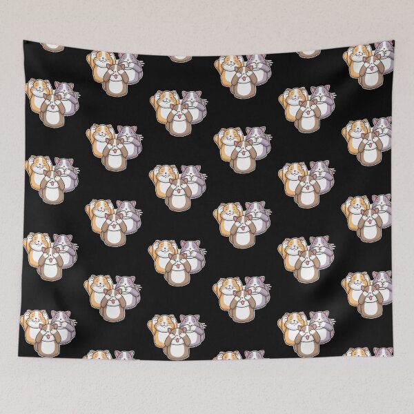 Item preview, The three wise cats - see nothing, hear nothing, say nothing designed and sold by Shirtey.